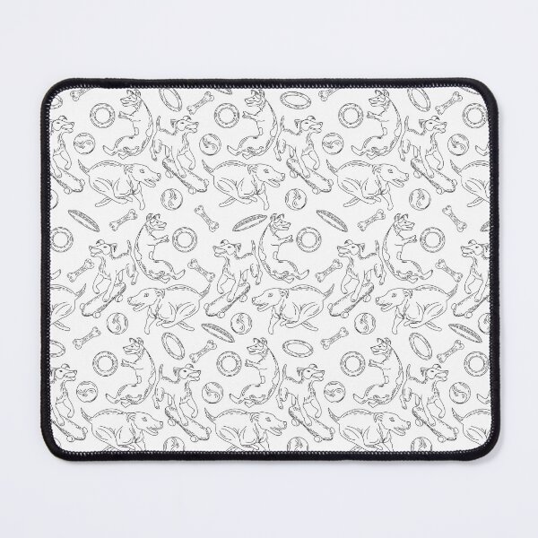 Item preview, Dog breed Fox terrier smooth seamless pattern designed and sold by olenapetol.