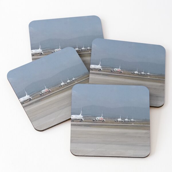 Item preview, Airport Apron with Parked Airplanes and Aviation Art designed and sold by Casa Dolce Inverno Italia .