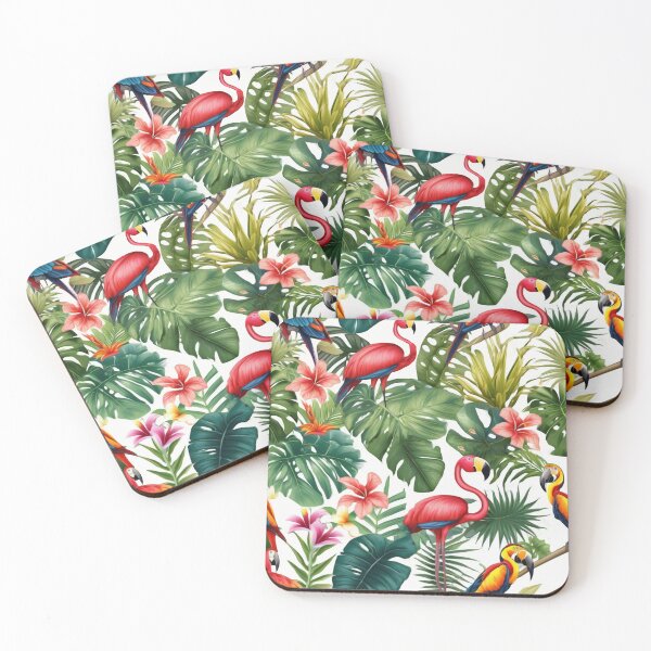 Item preview, Tropical Birds and Jungle Leaves designed and sold by MSRART.