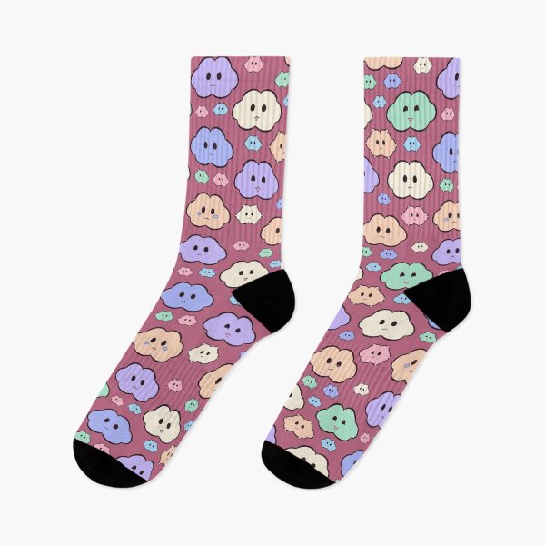 Item preview, [CPC] Light Rainbow Cloud Pattern - Dark Pink designed and sold by ArtyBone.
