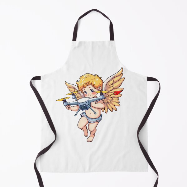 Item preview, Modern cupid concept with drone technology designed and sold by olenapetol.