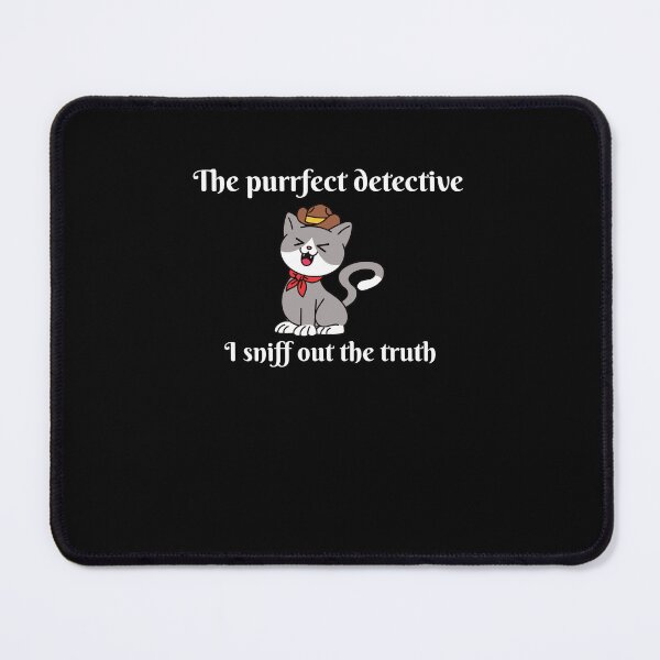 Item preview, Cat Detective designed and sold by PandaInkLab.