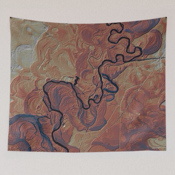 Item preview, Rio Grande River 2 in western sunset designed and sold by DreamingBeetle.