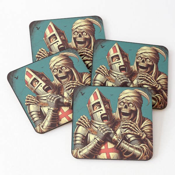Item preview, Weird Medieval Art: The Love-Struck Mummy & The Scared Knight! designed and sold by Design by Anthony .