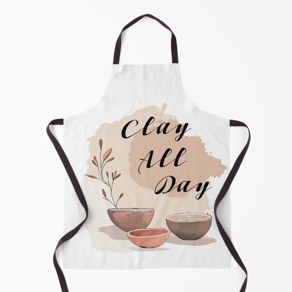 Item preview, Pottery craft "Clay All Day" designed and sold by Fixelgraphic.