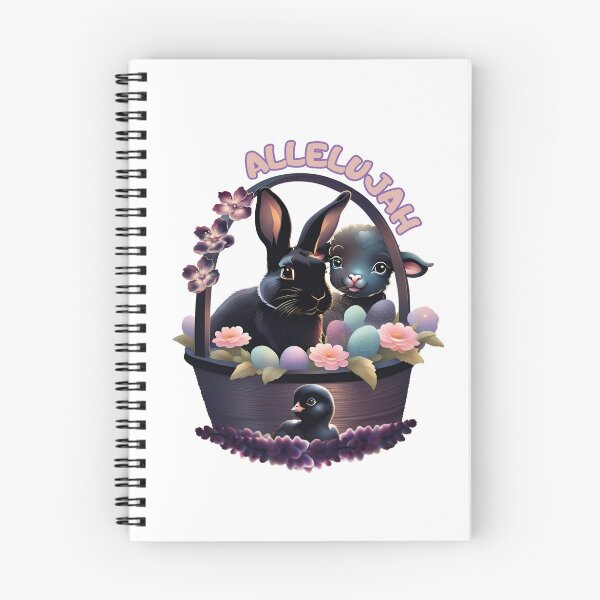 Item preview, Allelujah, easter basket. designed and sold by NextDoorToMe.