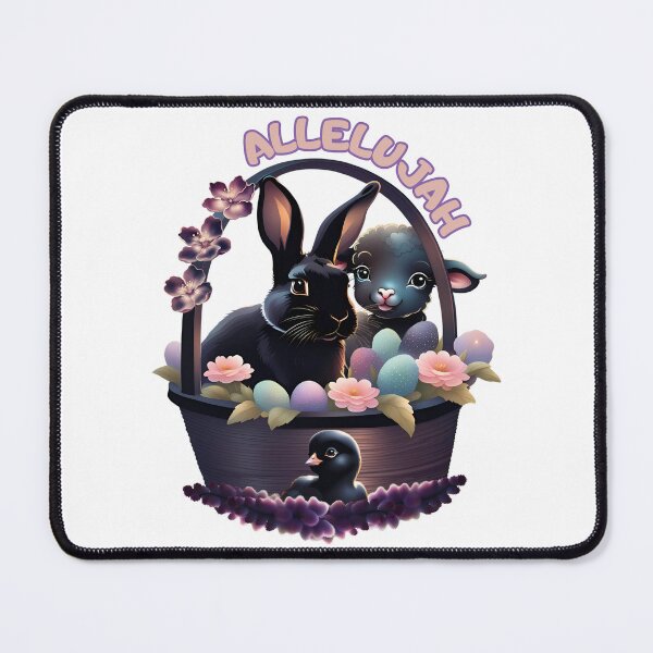 Item preview, Allelujah, easter basket. designed and sold by NextDoorToMe.