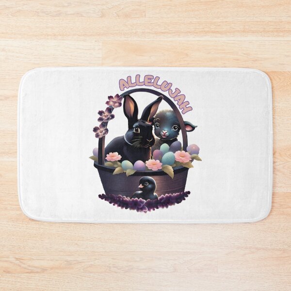 Item preview, Allelujah, easter basket. designed and sold by NextDoorToMe.