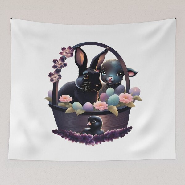 Item preview, Allelujah, easter basket. designed and sold by NextDoorToMe.
