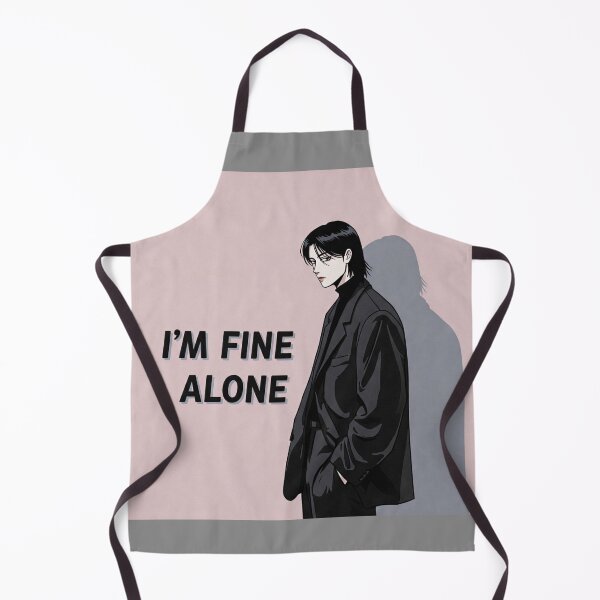 Item preview, I'm Fine Alone – Strong & Independent Design designed and sold by LaserKey.