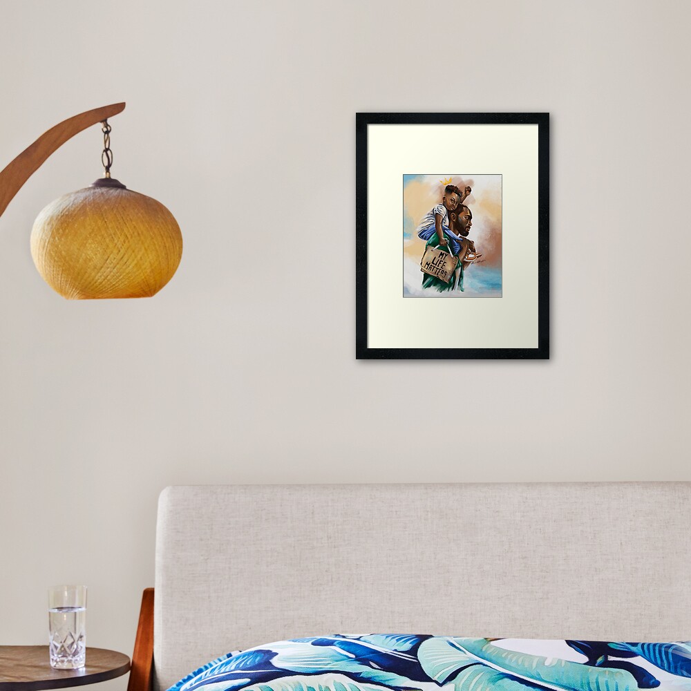 Item preview, Framed Art Print designed and sold by Donnierogersart.