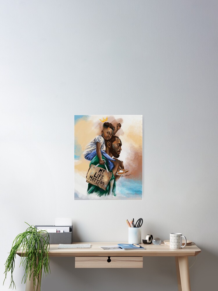 Thumbnail 2 of 3, Poster, My life Matters designed and sold by Donnierogersart.
