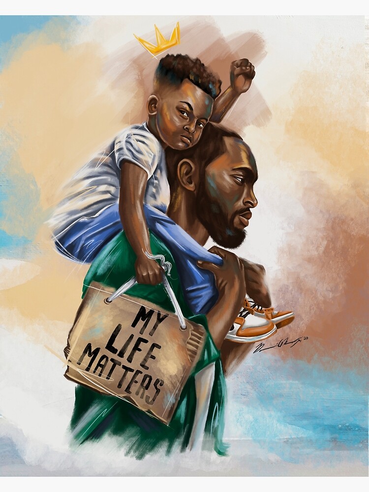 Thumbnail 3 of 3, Poster, My life Matters designed and sold by Donnierogersart.