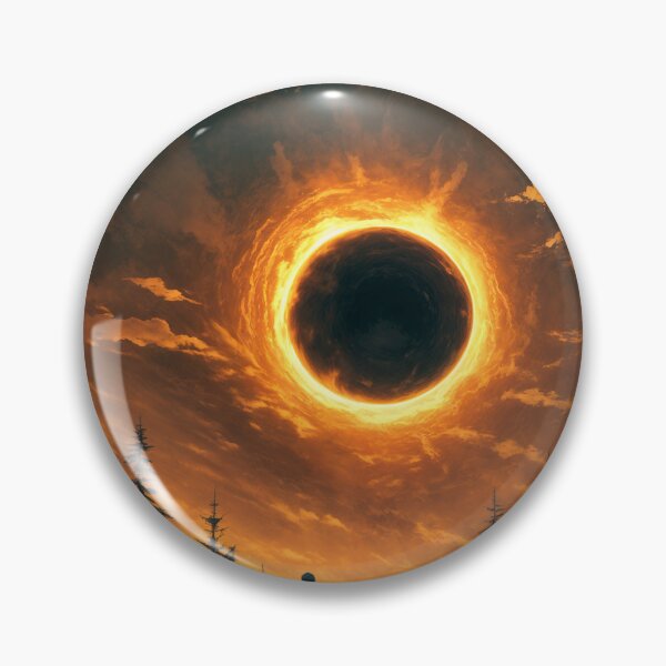 Item preview, Landscape with eclipse and sunset designed and sold by olenapetol.