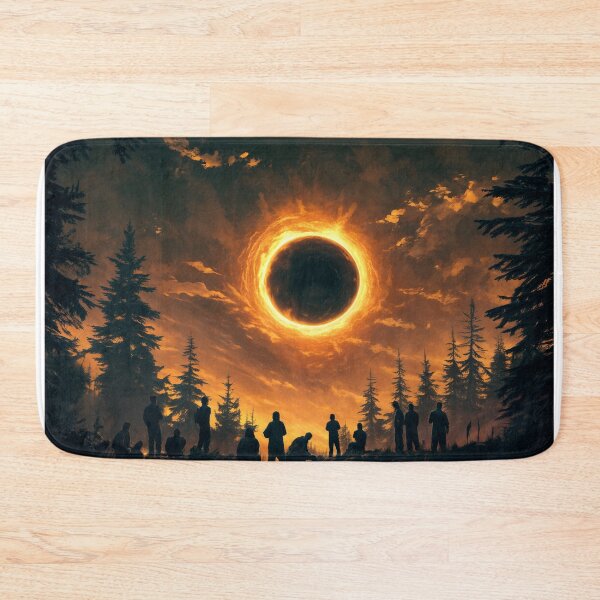 Item preview, Landscape with eclipse and sunset designed and sold by olenapetol.