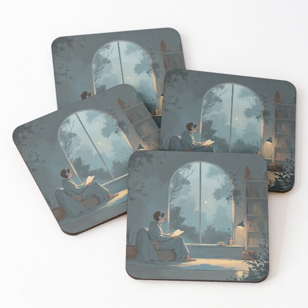 Item preview, Peaceful Reading – Calm Design for Book Lovers designed and sold by LaserKey.