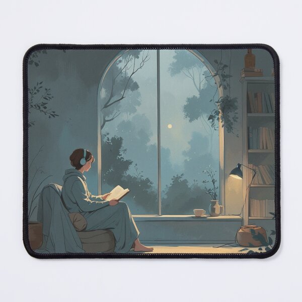 Item preview, Peaceful Reading – Calm Design for Book Lovers designed and sold by LaserKey.