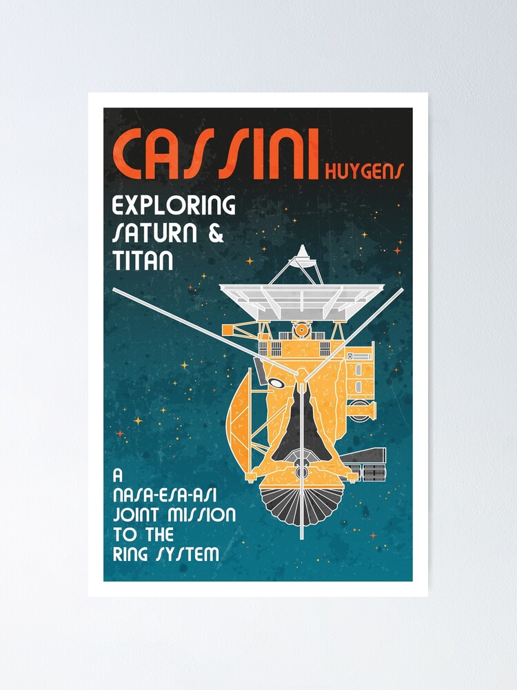 Cassini-Huygens. Exploring Saturn & Titan. Retro (English)