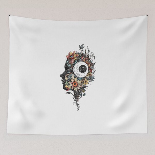 Item preview, Celestial Bloom - Cosmic Visionary Art designed and sold by MiszungART.