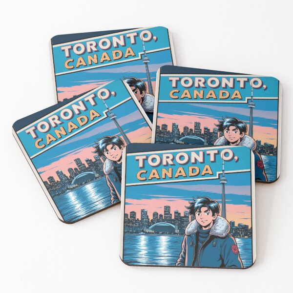 Item preview, Toronto – Anime & Classic Comic Style Illustration designed and sold by Edszart.