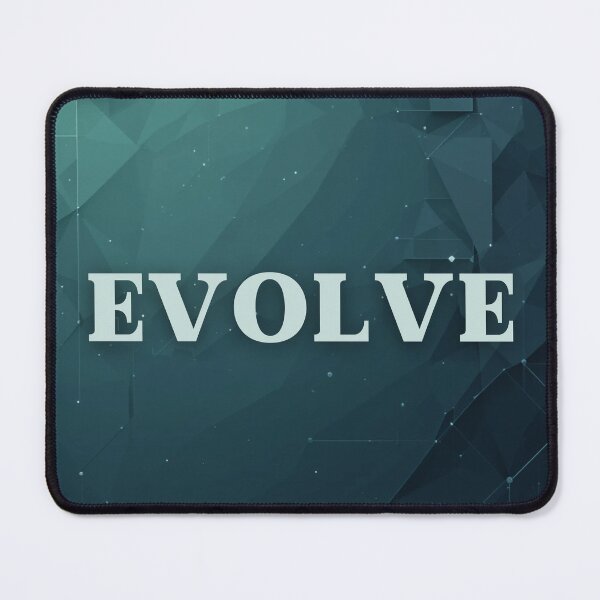 Item preview, Minimalist Evolve | Growth Mindset Word | Professional Development Wall Art designed and sold by TextMuse.