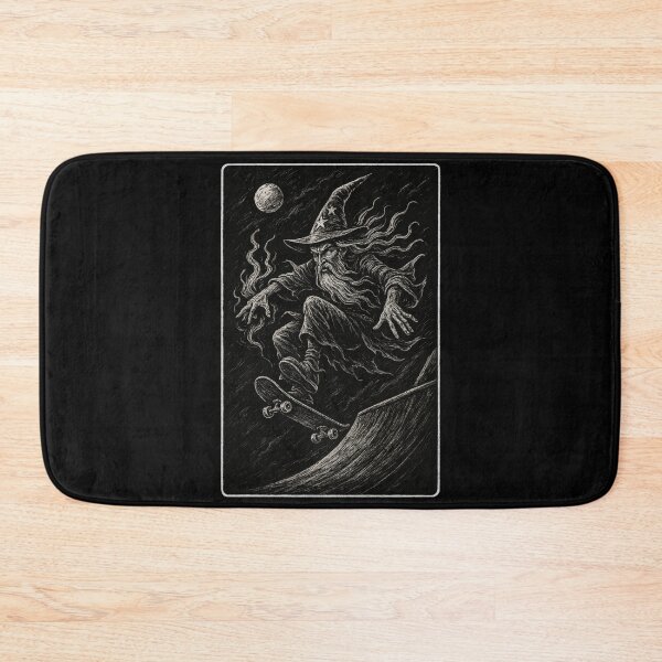 Item preview, Skate Wizard Goth  designed and sold by TomFrontierArt.