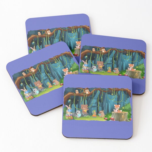Item preview, Forest Animals Book Club designed and sold by Thanks2u2.
