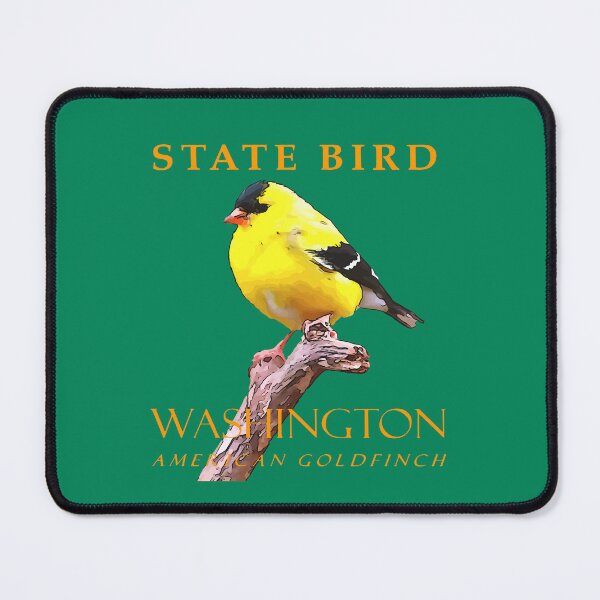 Item preview, Washington Territory Bird The American Goldfinch designed and sold by taiche.