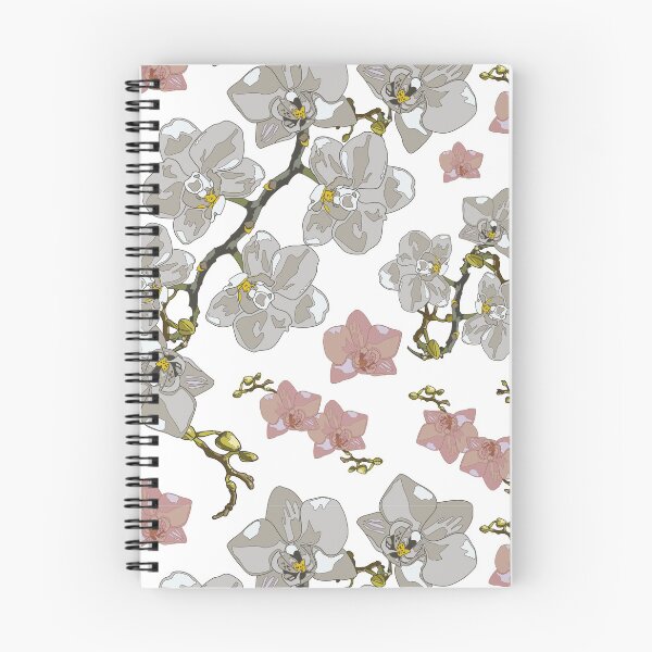 Item preview, Floral pattern of orchids designed and sold by saraline.