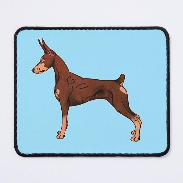 Item preview, Red Doberman (Crop + Dock) designed and sold by Sparklepupfaeri.