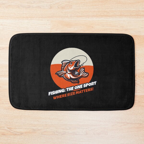Item preview, FISHING: THE ONE SPORT WHERE SIZE MATTERS! designed and sold by DCTEEDESIGNS.