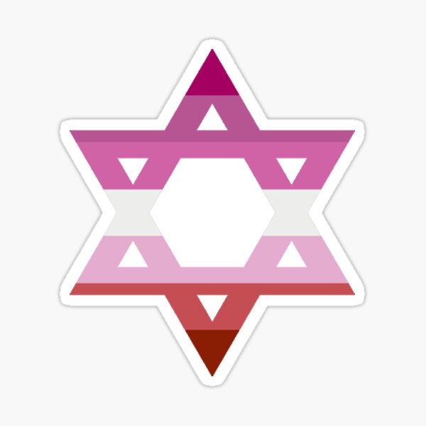 Item preview, Lesbian Star of David designed and sold by Bee-Mama.