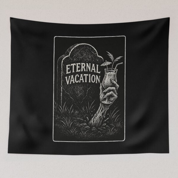 Item preview, Eternal Vacation Goth designed and sold by TomFrontierArt.