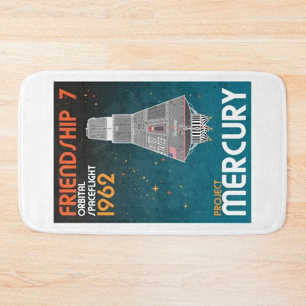 Item preview, Friendship 7 - Project Mercury (Retro) designed and sold by BGALAXY.