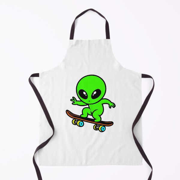 Item preview, Cute Alien Skater designed and sold by roswellboutique.
