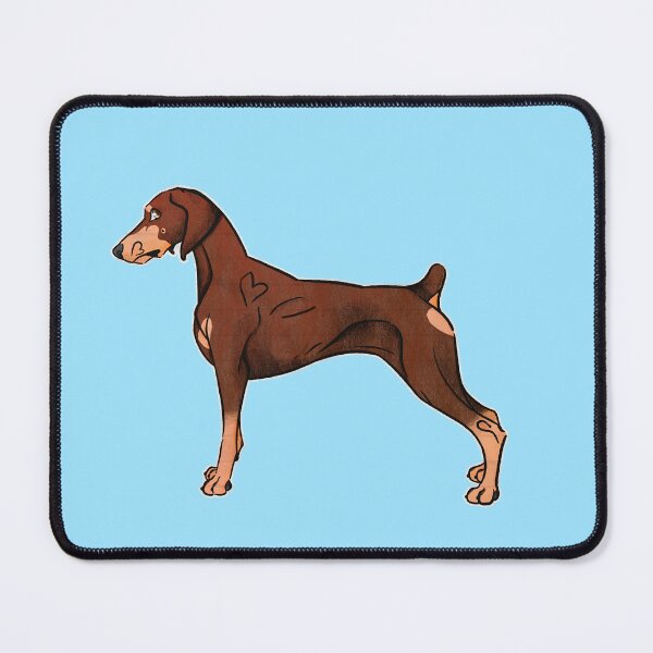 Item preview, Red Doberman (Flop + Dock) designed and sold by Sparklepupfaeri.