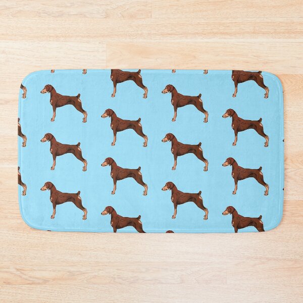 Item preview, Red Doberman (Flop + Dock) designed and sold by Sparklepupfaeri.