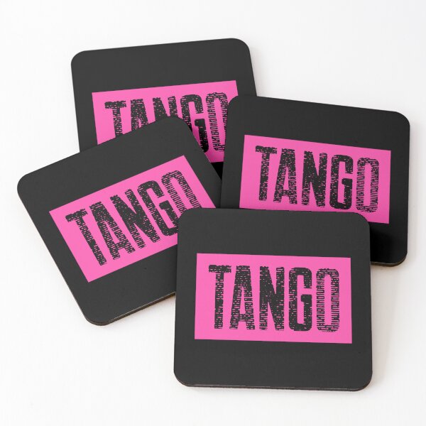 Item preview, Tango Urban Design on Pink with Black Type designed and sold by Peace4Patti.