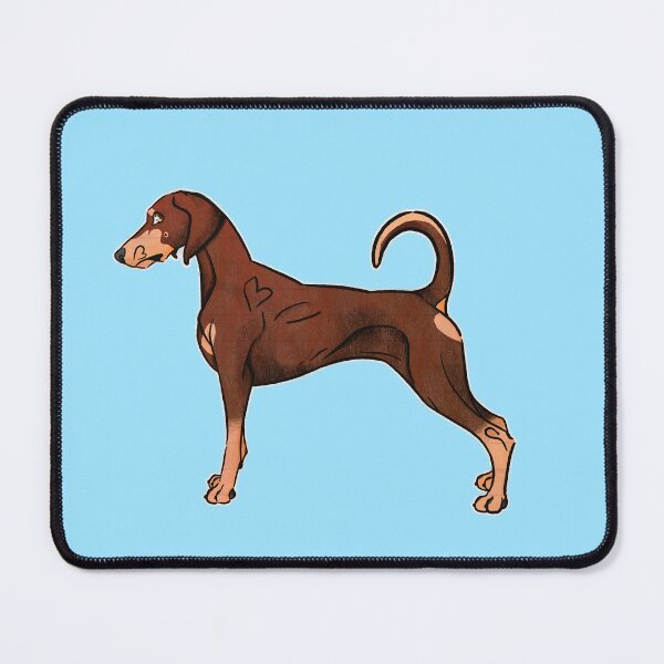 Item preview, Red Doberman (Au Naturel) designed and sold by Sparklepupfaeri.