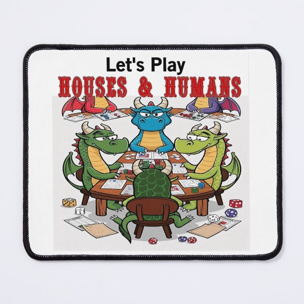 Item preview, Let's Play Houses And Humans designed and sold by Surreallytee.
