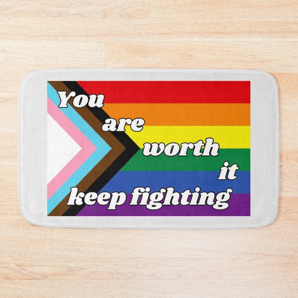 Item preview, You are worth it, keep fighting designed and sold by DanielleRoseCO.