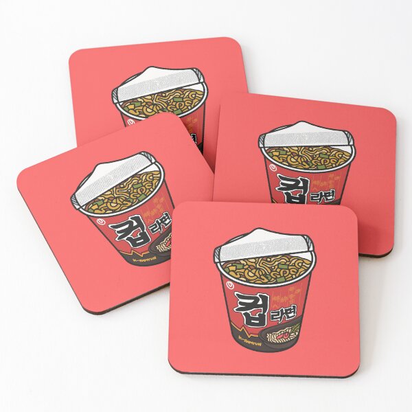 Item preview, Korean street food cup ramen  designed and sold by Boho colorful fun.