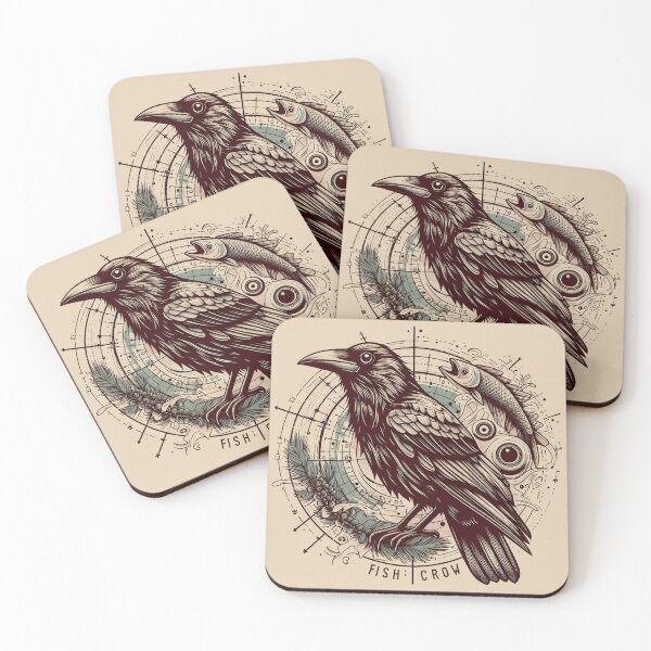 Item preview, Fish Crow designed and sold by theAVIARY7.