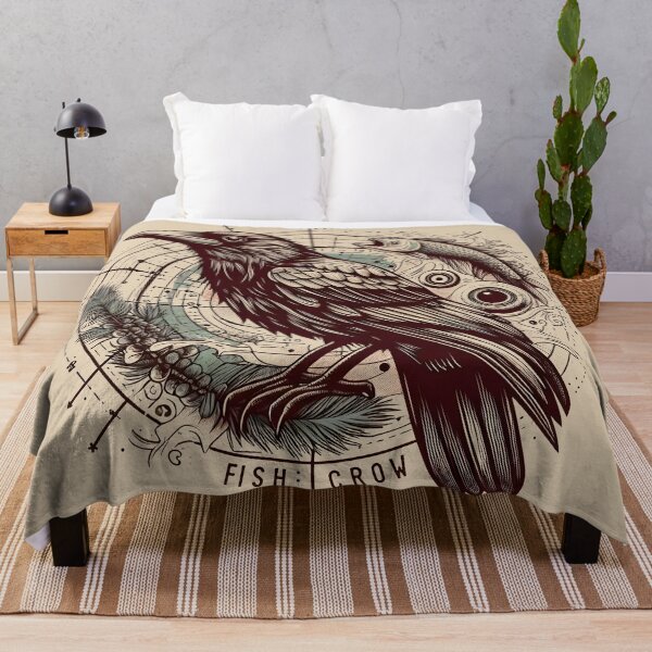 Item preview, Fish Crow designed and sold by theAVIARY7.