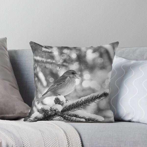 Item preview, Tweets and peeps. Greenfinch bw designed and sold by Jouko Lehto Photography.