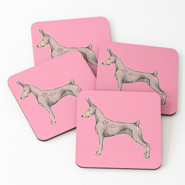 Item preview, Fawn Doberman (Crop + Dock) designed and sold by Sparklepupfaeri.