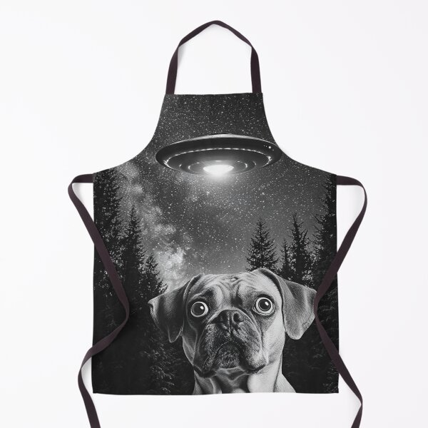 Item preview, Funny Boxer UFO selfie designed and sold by CompassandCrate.