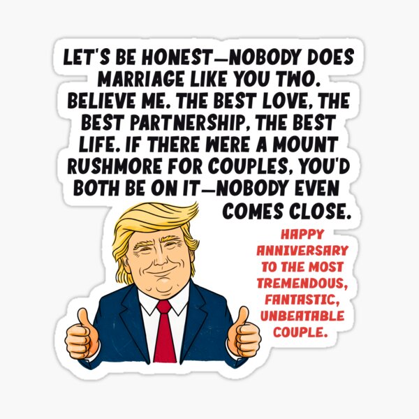 Aperçu de l'œuvre Joyeux anniversaire Donald Trump créée et vendue par HowToCanadian.