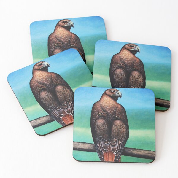 Item preview, Red-tailed Hawks by Shibastik designed and sold by Shibastik.