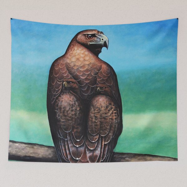 Item preview, Red-tailed Hawks by Shibastik designed and sold by Shibastik.